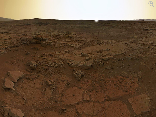 Curiosity-Martian-Sunset