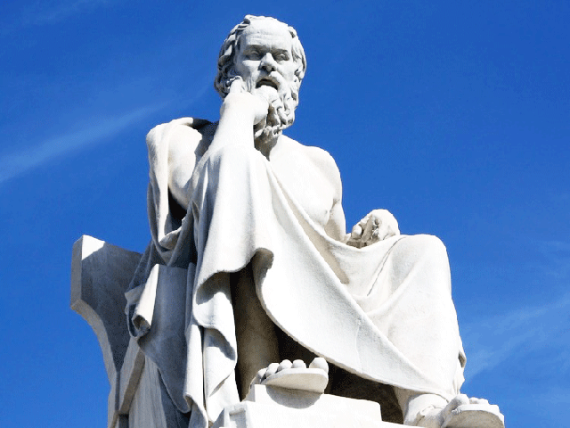 Socrates-Statue